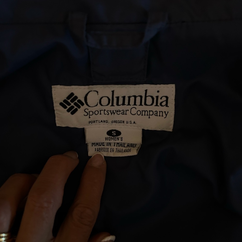 Vintage Columbia 3-Piece Snowsuit Ski Set Retro 90s Blue Women’s Small - Picture 11 of 14